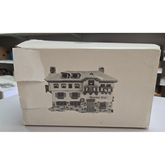 DEPT. 56 GASTHOF EISL - ALPINE VILLAGE #65404  With Box - Picture 10 of 10